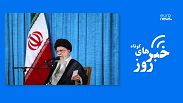 علی خامنه‌ای در حین سخنرانی در ۳۵ اُمین سالگرد در گذشت آیت الله خمینی، ۳ ژوئن ۲۰۲۴