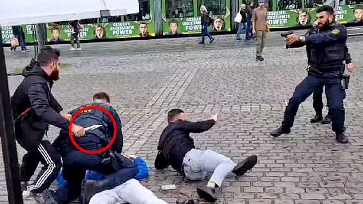Mesterséges kóma után meghalt a német rendőr, akit iszlamista késes támadás ért Mannheimben