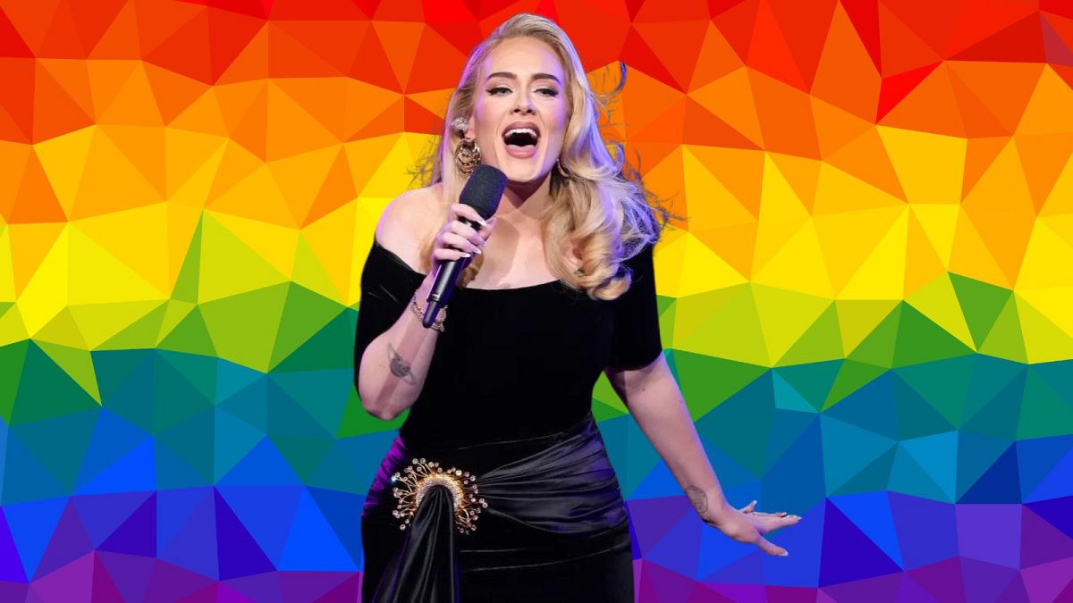 Adele praised for confronting anti-pride heckler during concert thumbnail