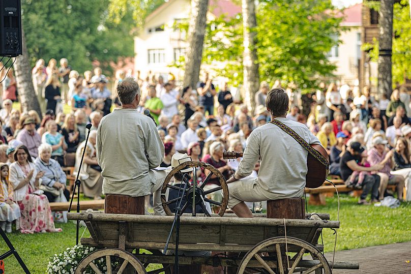 The Kodavere laalupido song festival was dedicated to reviving the local dialect.