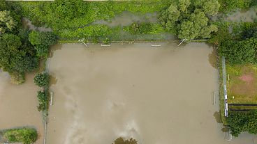 الفياضانات والسيول في مدينة هاتنهايم بألمانيا