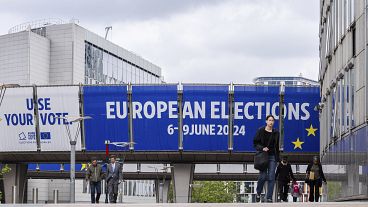 Das Europaparlament in Brüssel.