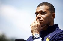 Il calciatore francese Kylian Mbappé 