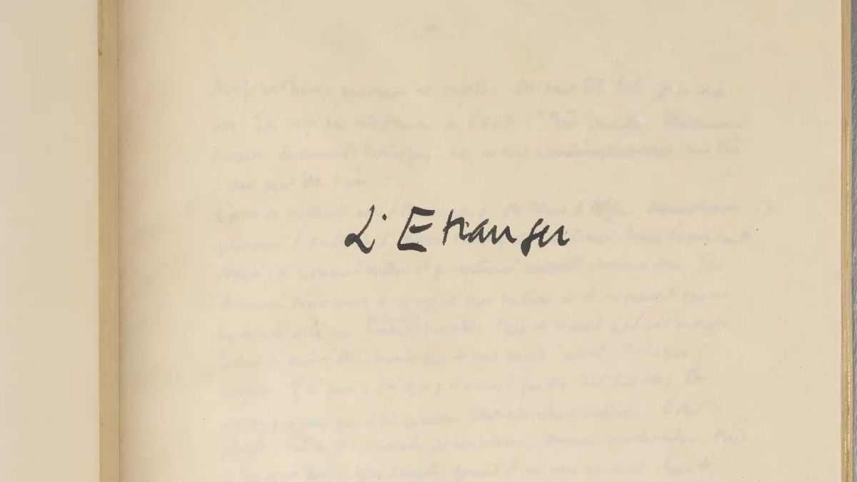Mysterious manuscript of Albert Camus' ‘L'Étranger’ to be auctioned thumbnail