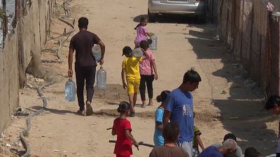 بحران آب شرب در غزه