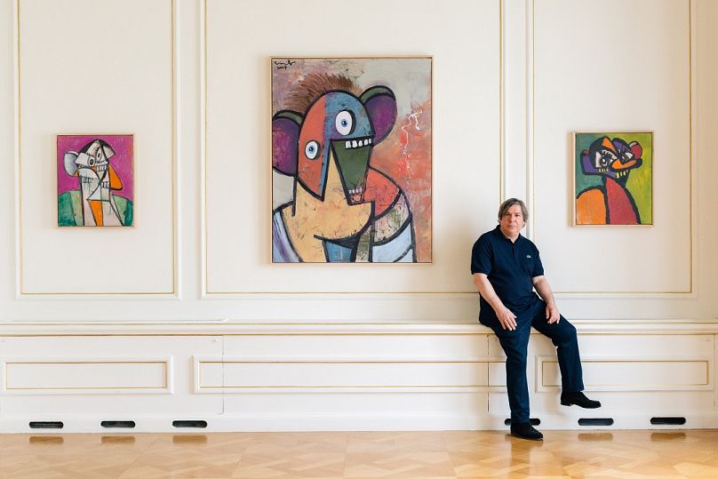 Ο George Condo στο Μουσείο Κυκλαδικής Τέχνης 2018
