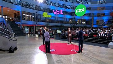 Debate na TV neerlandesa para as Eleições Europeias