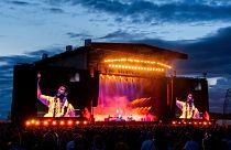 Οι Foals εμφανίζονται στο Reading Music Festival, Αγγλία, Παρασκευή, 5 Αυγούστου 2023.