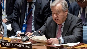  United Nations Secretary General Antonio Guterres.