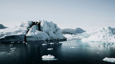 Арктические льды в Гренландии