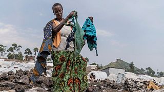 Fire at Congo displacement camp leaves dozens homeless, UN reports