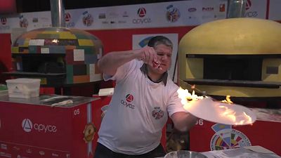 مسابقه جهانی خمیر پیتزا در آرژانتین
