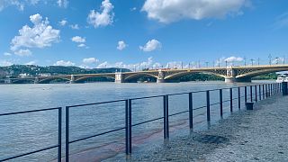 A Margit-híd a pesti alsó rakpart felől nézve - Budapest, 2024. 06.07.