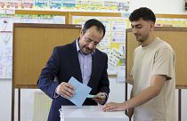 Ο Πρόεδρος της Κυπριακής Δημοκρατίας, Νίκος Χριστοδουλίδης, άσκησε το εκλογικό του δικαίωμα