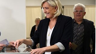 زعيمة اليمين المتطرف الفرنسية مارين لوبان