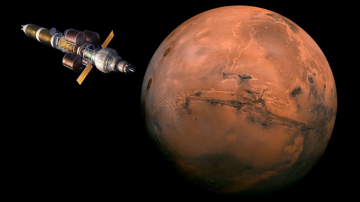 A Mars, és egy, a bolygó meghódítására tervezett űrhajó