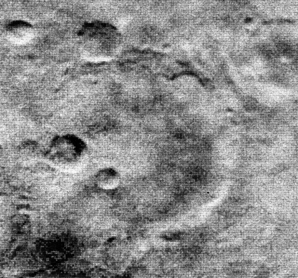 A Mariner 4 első fotói a Mars felszínéről