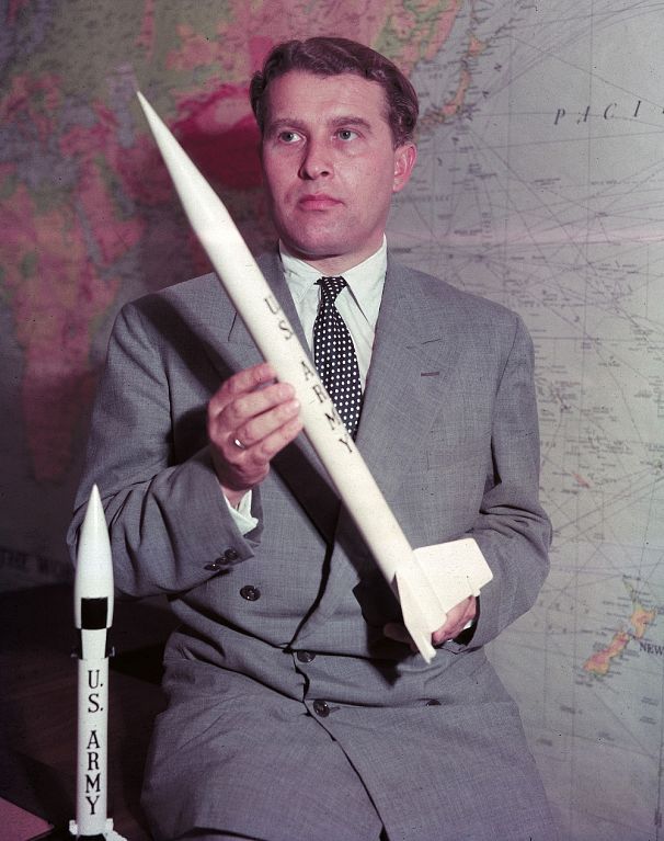 Wernher von Braun a Pentagon szolgálatában, 1955-ben