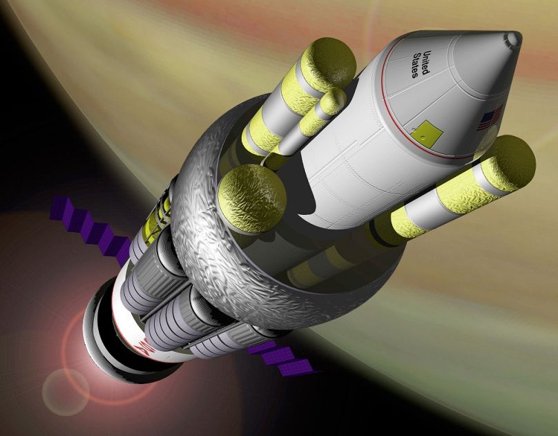 Az Orion-projekt atommeghajtású űrhajója