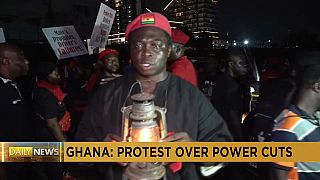 Hundreds rally in Ghana over power outages 