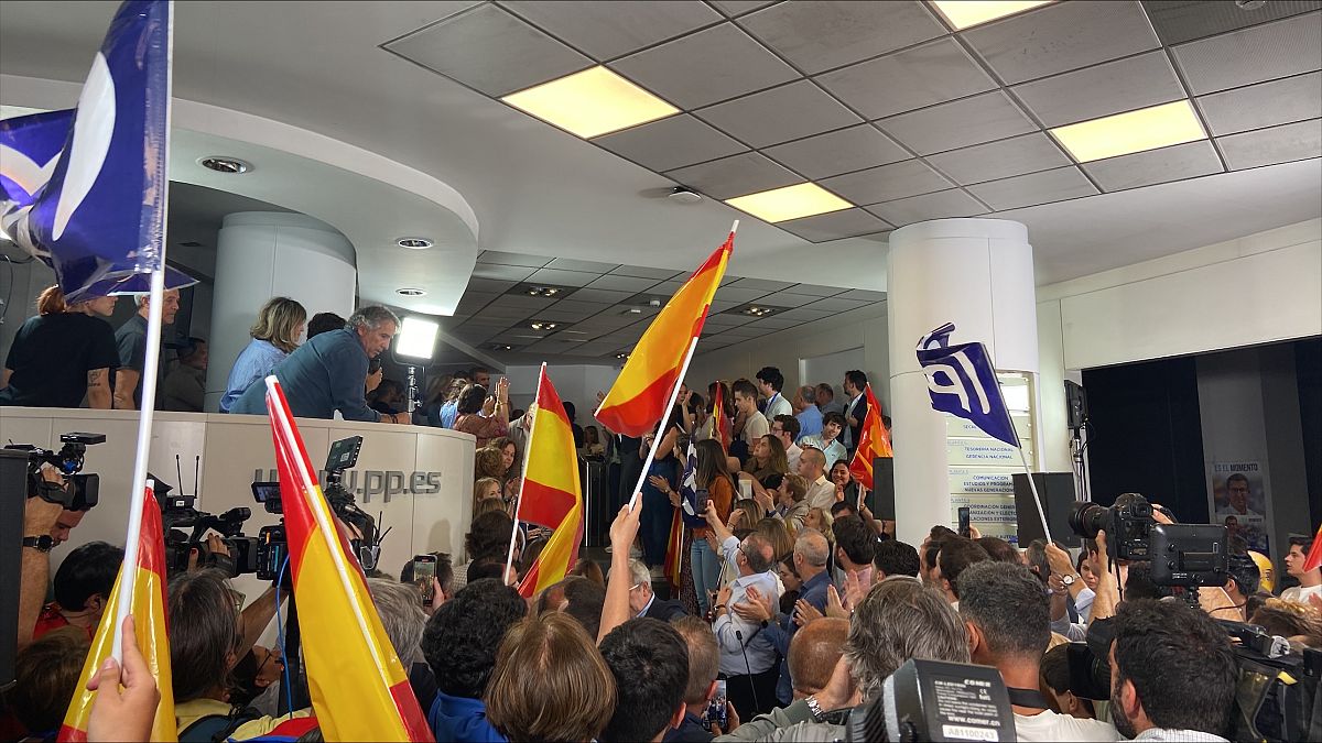 El PP gana las elecciones europeas en España
