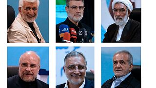 المرشحون الستة الذين تم تأييد ترشيحهم للانتخابات الرئاسية في إيران