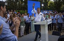 Лидер испанской Народной партии Альберто Нуньес Фейхоо