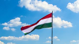 Le drapeau hongrois.