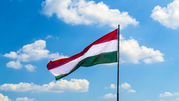 Le drapeau hongrois.