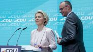 Ursula von der Leyen travelled to Berlin on Monday to meet with the CDU leadership.