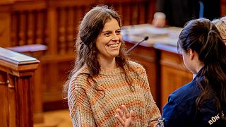Ilaria Salis a budapesti bíróságon