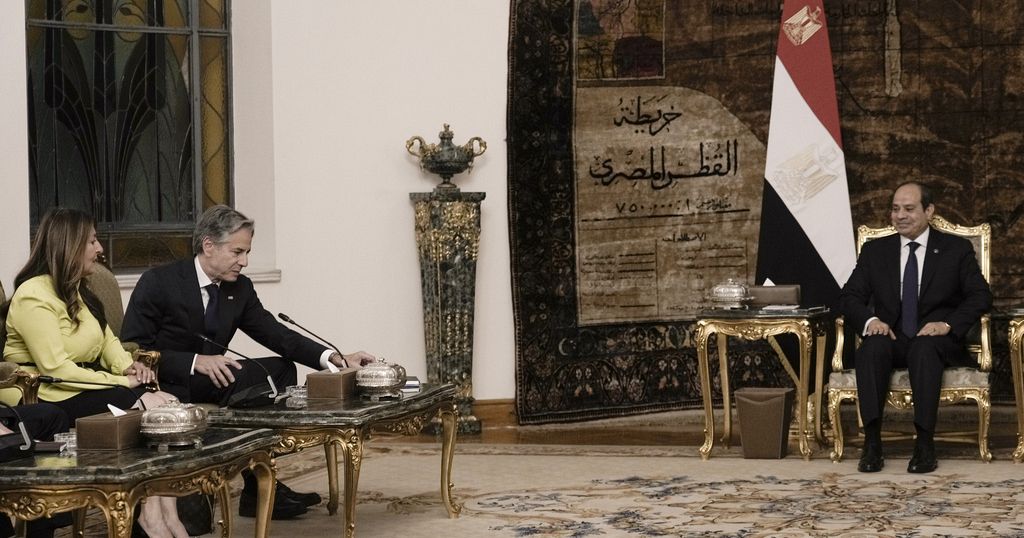 US Secretary of State Blinken arrives in Egypt US Secretary of State Blinken arrives in Egypt