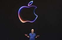 Tim Cook, PDG d'Apple, lors de l'événement WWDD 2024.