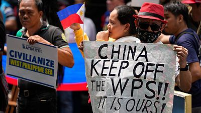 تجمع اعتراضی در فیلیپین