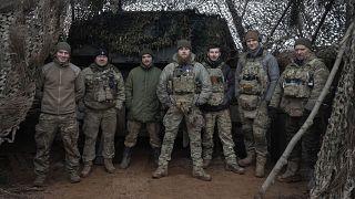 Az Azov Brigád néhány tagja