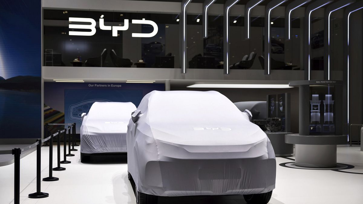 BYD, fabricante chino de vehículos eléctricos de batería, aspira a conquistar el 5% de la cuota de mercado de la UE.