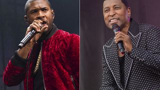 USA : l'Apollo Theater honore Usher et Babyface
