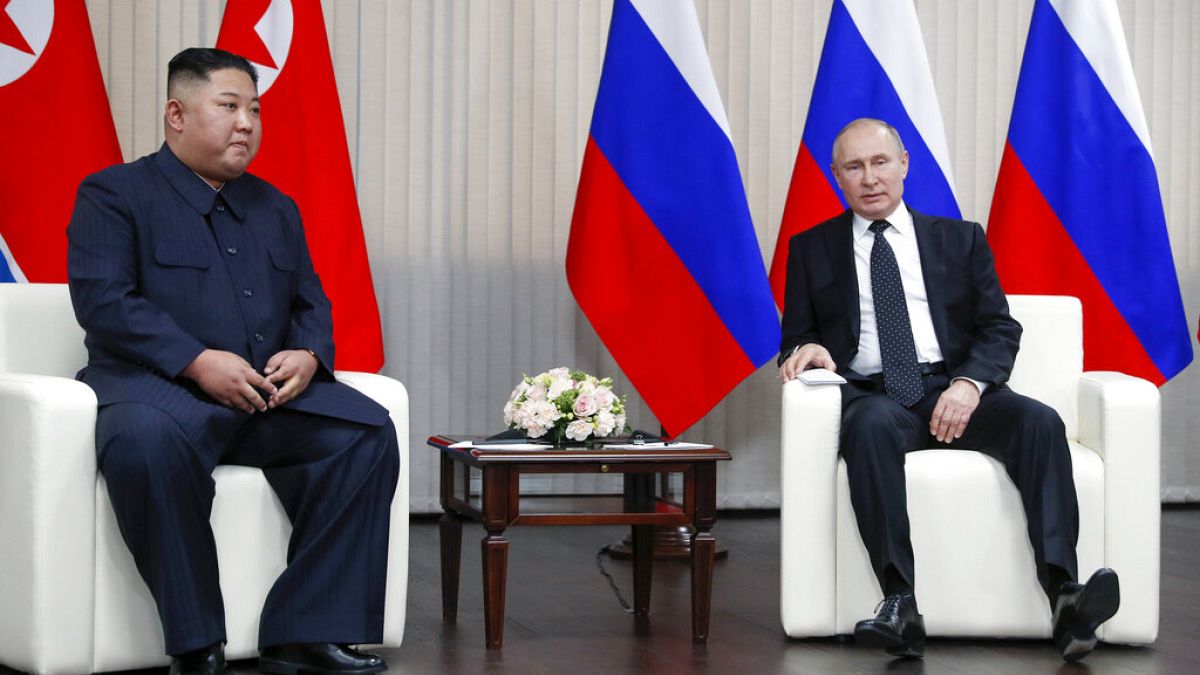 Kim és Putyin Vlagyivosztokban