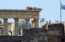 The Athens Acropolis, Greece's most visited tourist site.