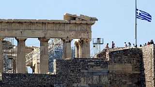 The Athens Acropolis, Greece's most visited tourist site.