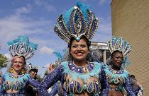 Notting Hill Carnival in west London, 2022