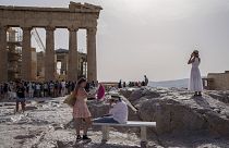 L'Acropoli di Atene è stata momentaneamente chiusa a causa delle alte temperature