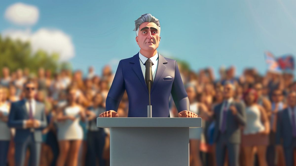 Steve Endacott says he's using an AI avatar to better connect with potential voters in the UK election