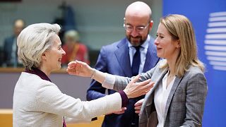 Ursula von der Leyen e Kaja Kallas estão entre os candidatos aos lugares de topo da UE.