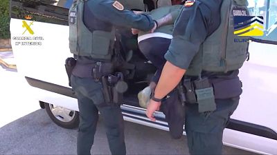 Операция испанской полиции по ликвидации кокаинового картеля