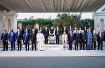 Foto di gruppo al G7
