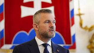 DOSYA Peter Pellgrini, 16 Mayıs 2024 Perşembe günü Slovakya'nın başkenti Bratislava'da cumhurbaşkanı olarak yemin etmeden bir ay önce. 