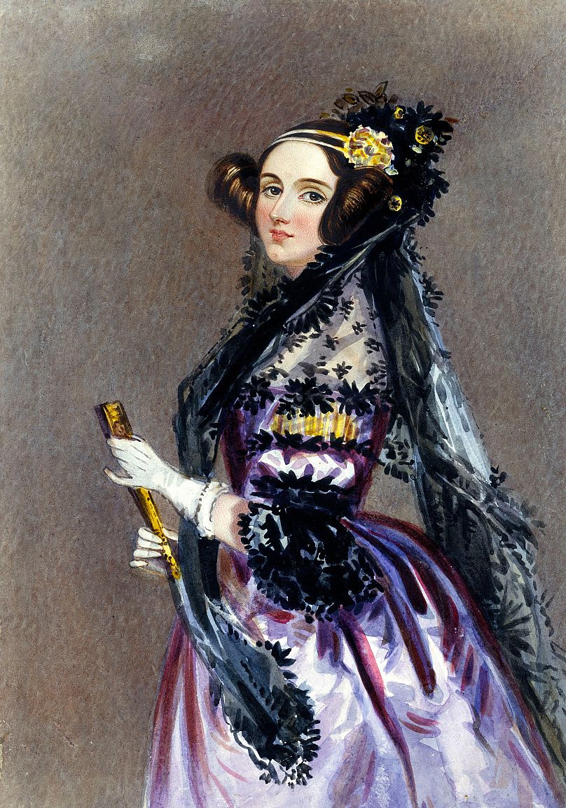 Portrait of Ada King, Countess of Lovelace (Ada Lovelace)