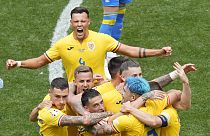 Roménia bateu Ucrânia por 3-0 no Euro 2024