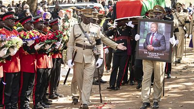 جنازة نائب رئيس مالاوي ساولوس تشيليما 